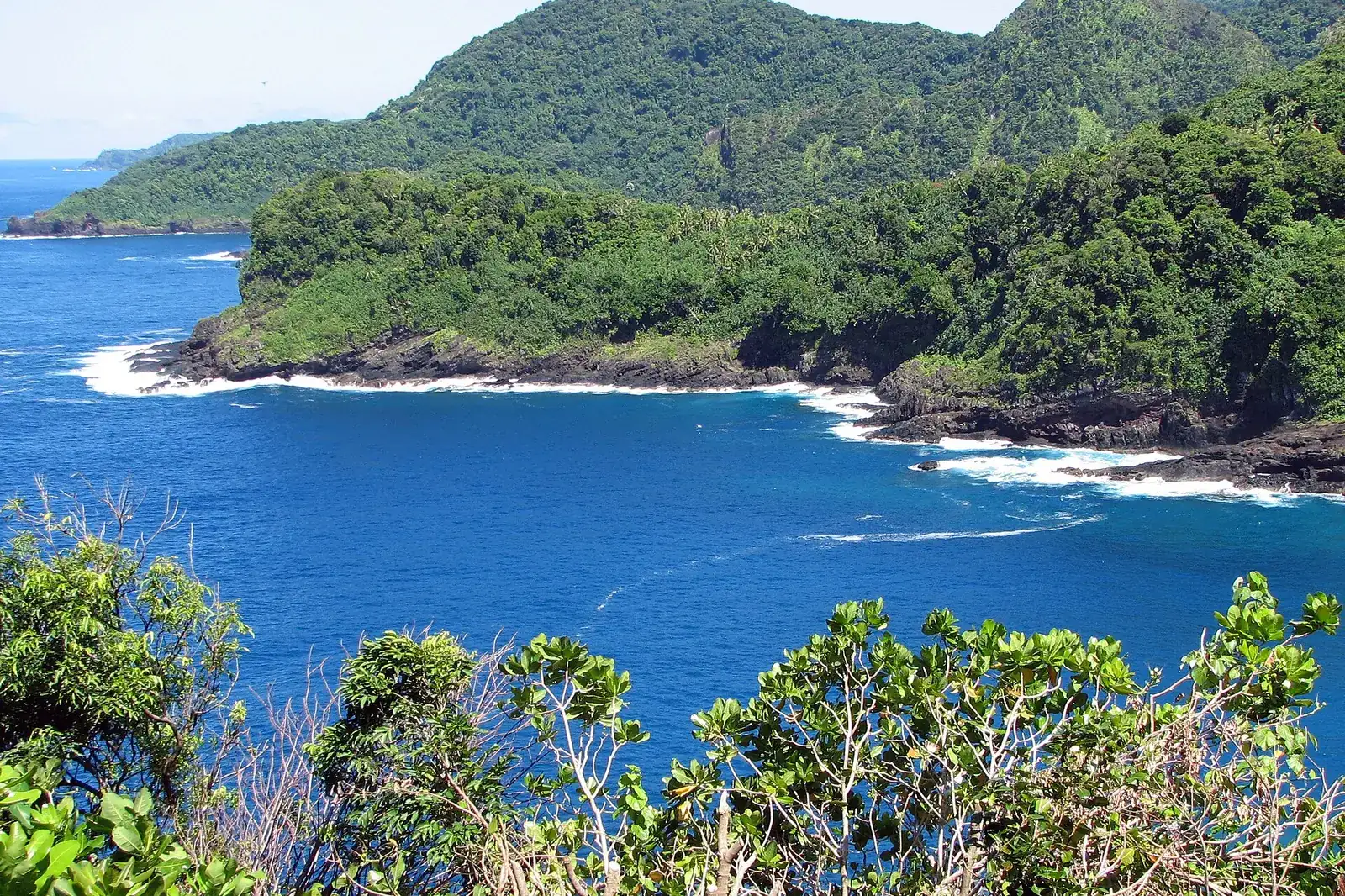 Amalu Bay auf Tutuila, Amerikanisch-Samoa
